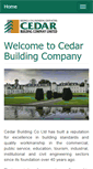 Mobile Screenshot of cedarbuilding.ie